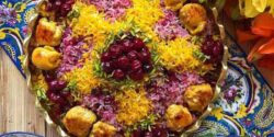 راز خوشمزگی آلبالو پلو با آلبالوی فریز شده و گوشت خوشمزه