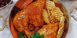 راز خوشمزگی خورشت مرغ مجلسی و غلیظ شدن خورش مرغ