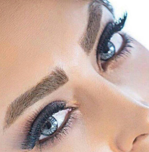 مدل ابرو جدید کوتاه و پهن مد روز