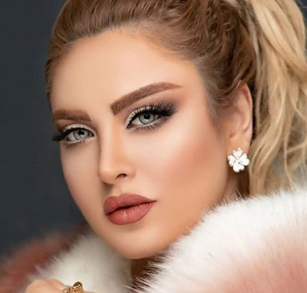 مدل آرایش صورت ساده و مجلسی به سبک اروپایی