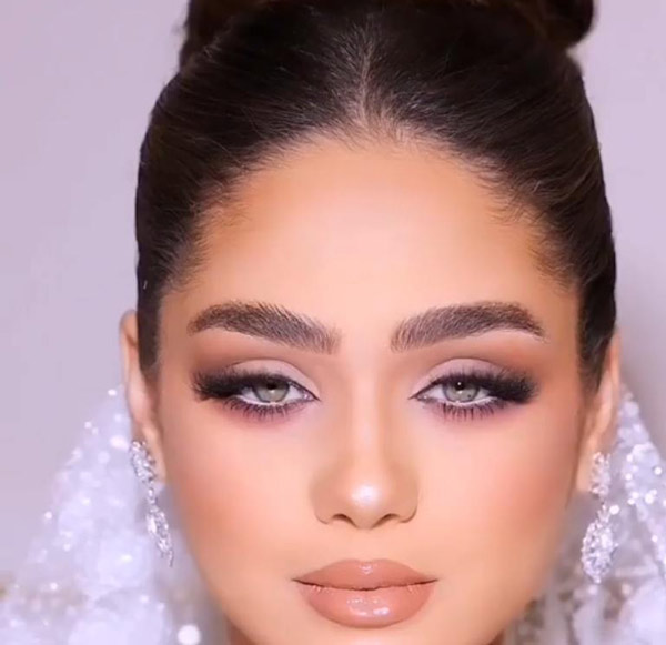مدل آرایش صورت ساده و مجلسی به سبک اروپایی