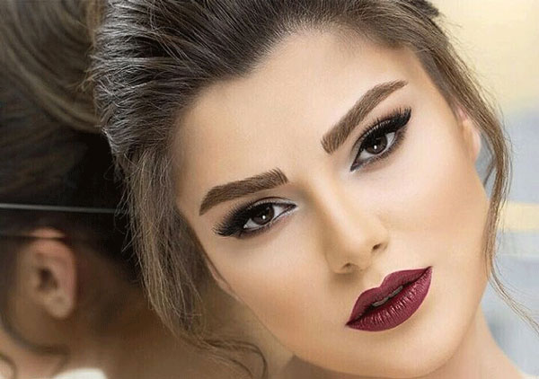 مدل آرایش دخترانه لایت و بسیار جذاب