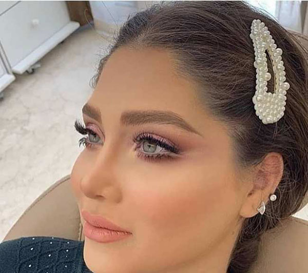 مدل آرایش صورت ساده و مجلسی شیک