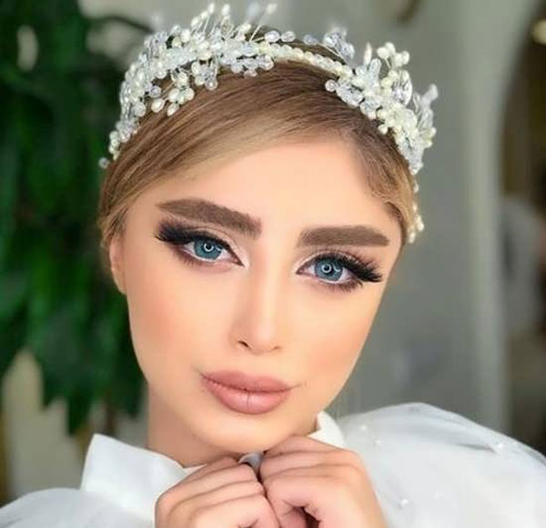 مدل آرایش صورت ساده و مجلسی شیک