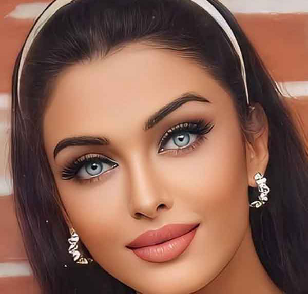 مدل آرایش صورت ساده و مجلسی شیک