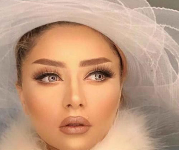 مدل آرایش صورت ساده و مجلسی شیک