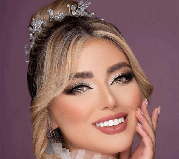 مدل آرایش صورت ساده و مجلسی شیک