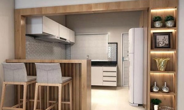مدل آشپزخانه مدرن و کلاسیک با دکوراسیون شیک