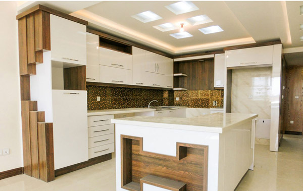 مدل کابینت شیک با طراحی فوق العاده زیبا و لاکچری