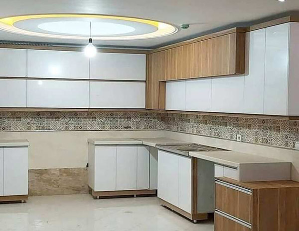 مدل کابینت شیک با طراحی فوق العاده زیبا و لاکچری
