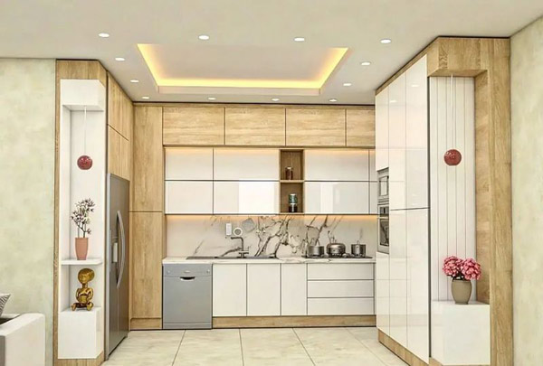 مدل کابینت شیک با طراحی فوق العاده زیبا و لاکچری