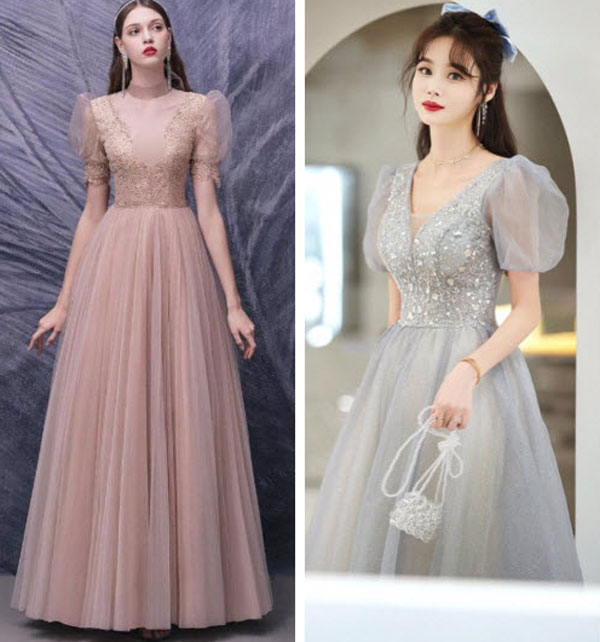 مدل لباس بلند زنانه و دخترانه شیک زیبا