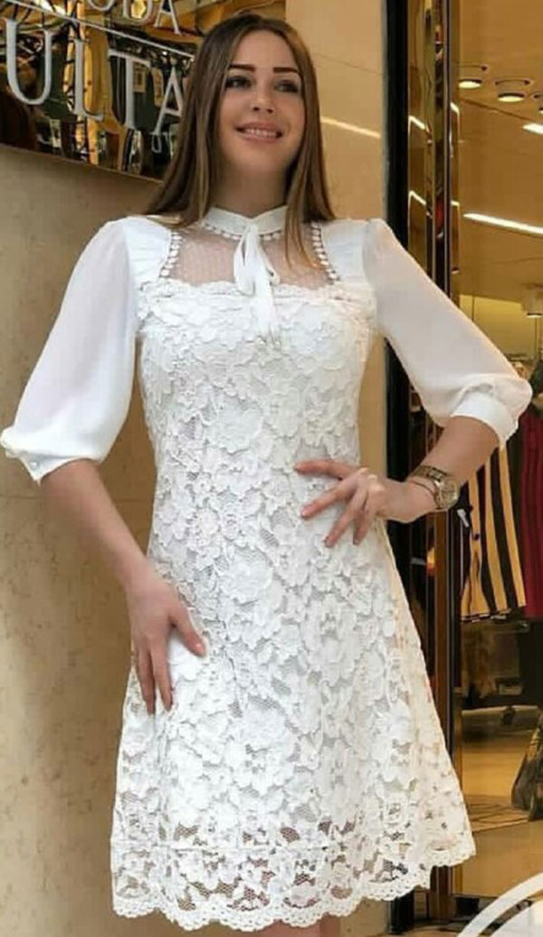 مدل لباس گیپور زنانه مجلسی و بسیار شیک
