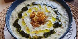 راز خوشمزگی آش بلگ بختیاری و نکات پخت آش بلگ بختیاری خوشمزه