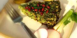 راز خوشمزگی کوکو سبزی خوشمزه و مجلسی تبریزی و قاشقی