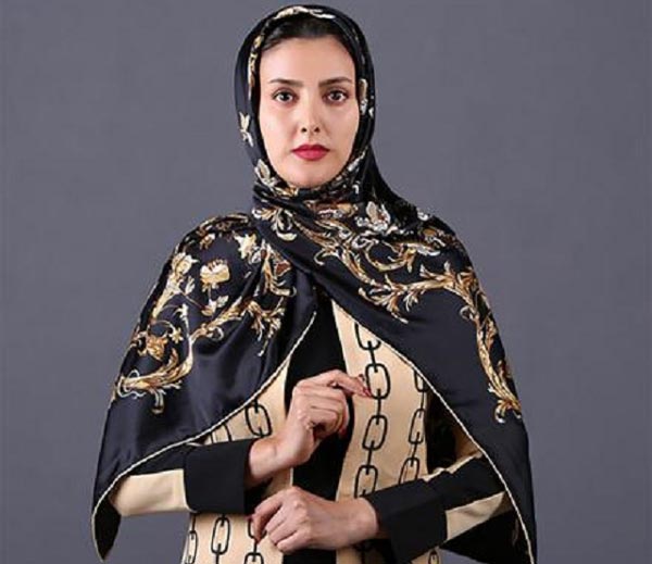 مدل بستن روسری شیک و با کلاس