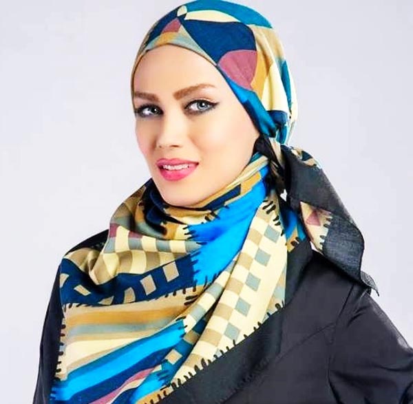 مدل بستن روسری شیک و با کلاس