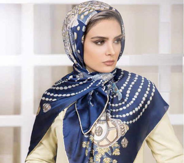 مدل بستن روسری شیک و با کلاس