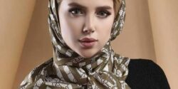 مدل بستن روسری شیک و با کلاس