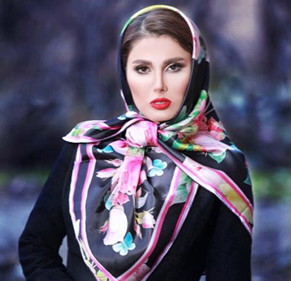 مدل بستن روسری شیک و با کلاس