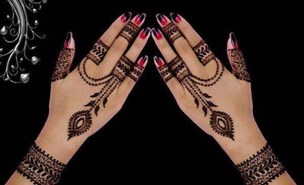 مدل حنا روی دست با طرح های ساده و زیبا