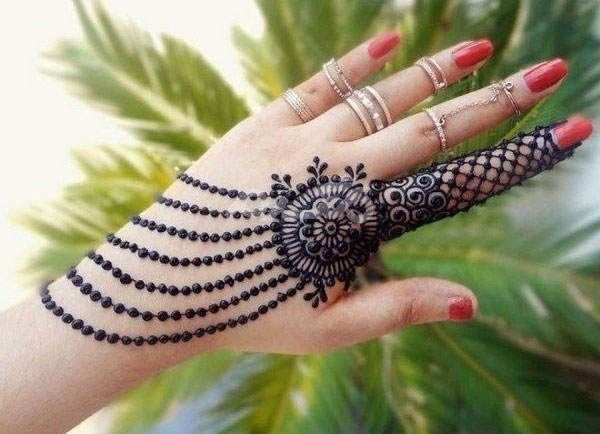 مدل حنا روی دست با طرح های ساده و زیبا