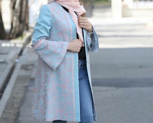 مدل مانتو جلو باز مجلسی و اسپرت شیک