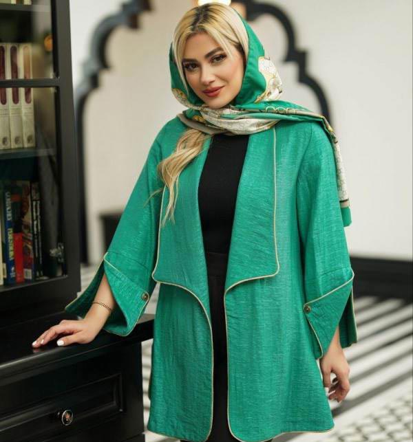 مدل مانتو جلو باز مجلسی و اسپرت شیک