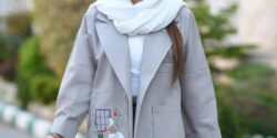 مدل مانتو زنانه جلو باز و کتی بسیار شیک