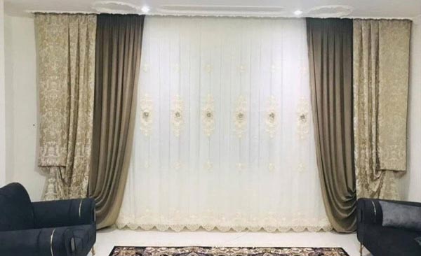 مدل پرده برای پذیرایی و اتاق خواب شیک