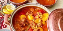 راز خوشمزگی آبگوشت سیب و نکات پخت ابگوشت سیب محلی