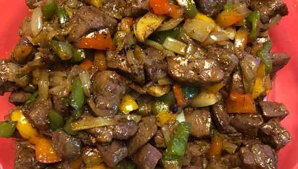 طرز پخت جگر گوسفندی در تابه بهترین روش پخت جگر طرز تهیه جگر گوسفندی با پیاز طرز تهیه دل و جگر گوسفندی سرخ شده طرز پخت جگر سیاه و سفید گوسفندی طرز تهیه خوراک جگر گوسفندی با رب انار طرز تهیه جگر دوپیازه بهترین روش پخت جگر برای کم خونی