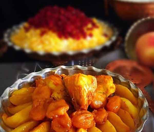 خورشت هلو آبه طرز تهیه هلو آبه شمالی طرز تهیه هلو پلو خورشت آلو خورشت شلیل طرز تهیه غذای شمالی هولابه هندوانه پلو طرز تهیه هلی او مازندرانی