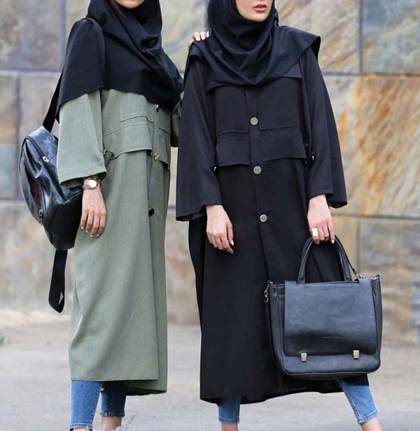 مدل مانتو دانشجویی جدید برای استایل های خاص بسیار زیبا