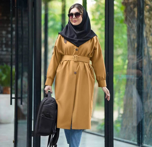 مدل مانتو دانشجویی جدید برای استایل های خاص بسیار زیبا