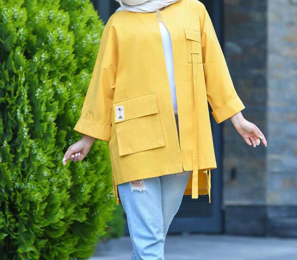 مدل مانتو کوتاه اسپرت دخترانه و زنانه در طرح های متنوع و جدید