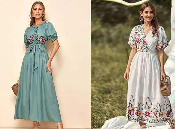 مدل پیراهن زنانه خانگی بسیار شیک و مد روز برای افراد خوش سلیقه