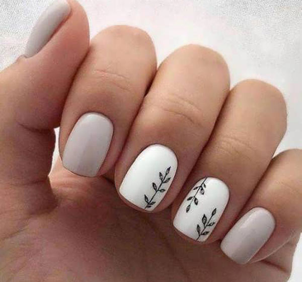 مدل طراحی ناخن شیک و ساده مناسب خانم های خوش سلیقه