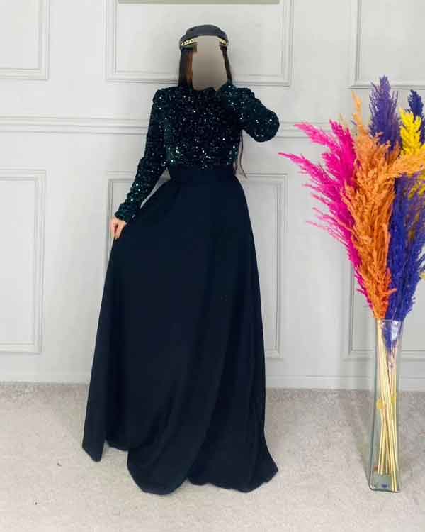 مدل لباس زنانه مجلسی جدید و شیک ایرانی پوشیده