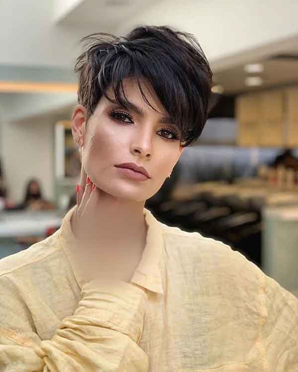 مدل مو دخترانه کوتاه کوتاه و بلند بسیار جذاب و جدید