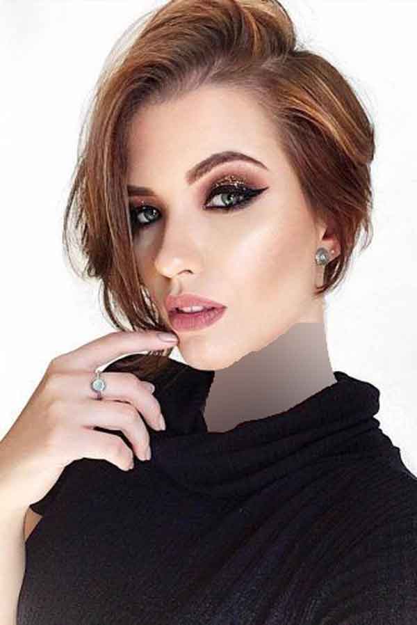 مدل مو دخترانه کوتاه کوتاه و بلند بسیار جذاب و جدید