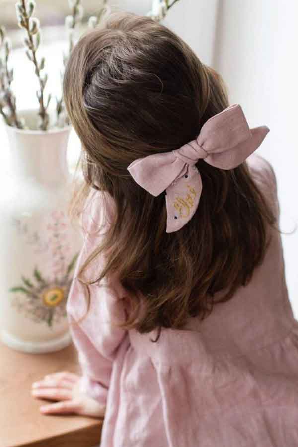 مدل مو دخترانه ساده جدید کودکان خوشگل برای جشن