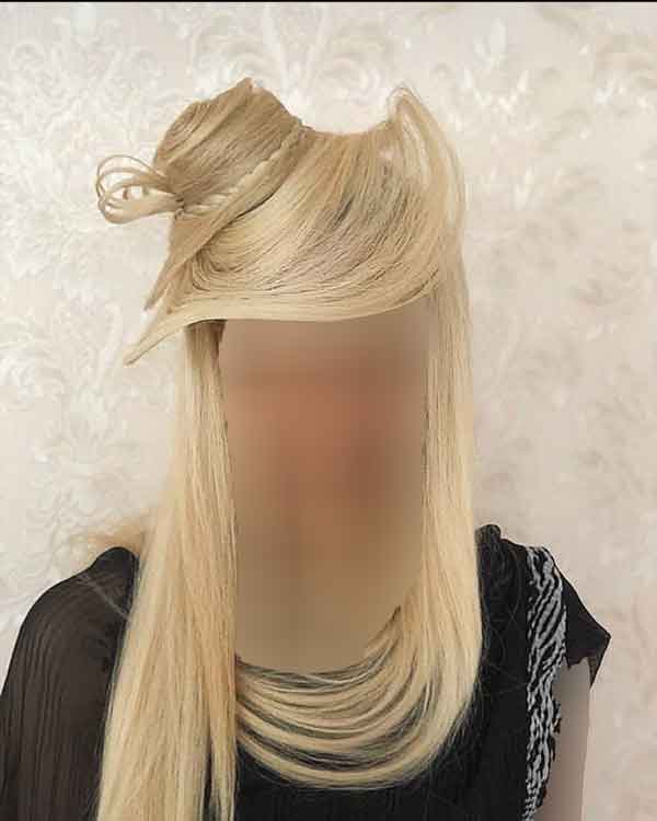 مدل مو مجلسی جدید صاف و حالت دار برای انواع فرم صورت