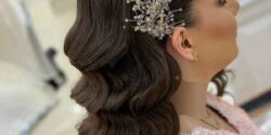مدل مو مجلسی باز جدید برای عروسی ساده و زیبا