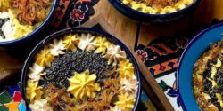 تزیین آش رشته برای نذری و مراسم با ایده های خلاقانه و زیبا
