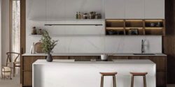 مدل آشپزخانه جدید با طراحی کابینت شیک و لاکچری
