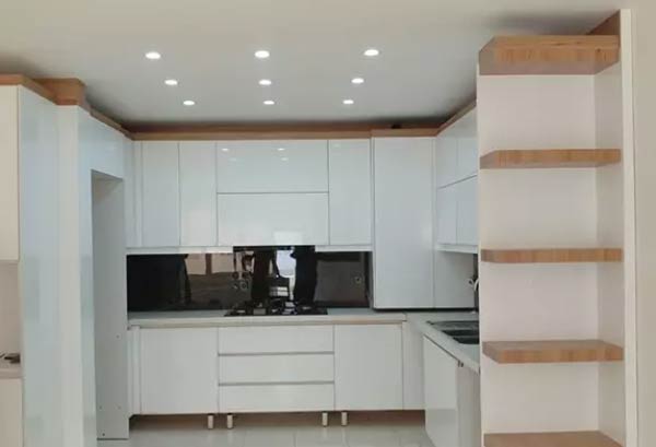 مدل آشپزخانه جدید با طراحی کابینت شیک و لاکچری 