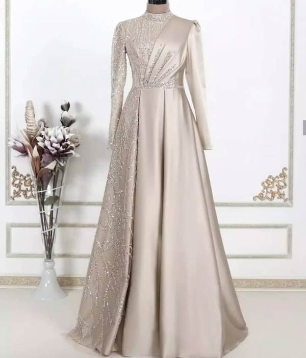 مدل لباس بلند مجلسی شیک زنانه و دخترانه مناسب مراسم خاص