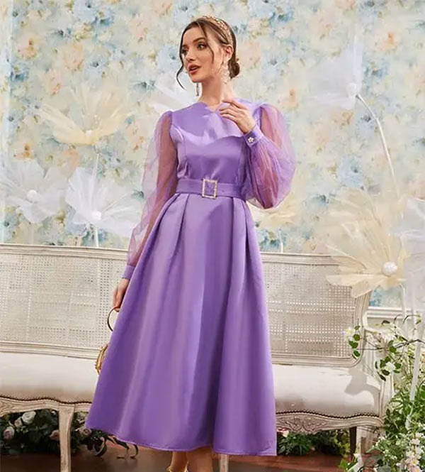 مدل لباس زنانه مجلسی جدید کوتاه و بلند ترند سال بسیار شیک