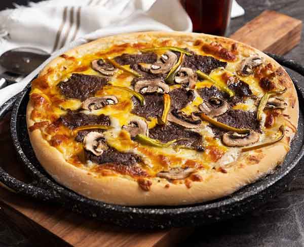 پیتزا سیر و استیک نواب ابراهیمی سس مخصوص پیتزا استیک بهترین پیتزا سیر و استیک طرز تهیه پیتزا استیک رستورانی طرز تهیه سس پیتزا سیر و استیک پیتزا استیک گوشت